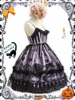 Witch Kitty Gothic Halloween Jumperskirt