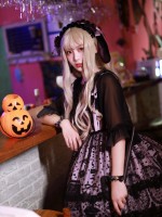 Witch Kitty Gothic Halloween Jumperskirt Witch Kitty Gothic Halloween Jumperskirt