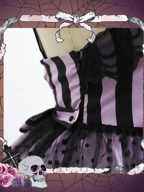 Witch Kitty Gothic Halloween Jumperskirt