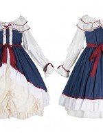 With Puji - Snow White Elegant One-piece With Puji - Snow White Elegant One-piece