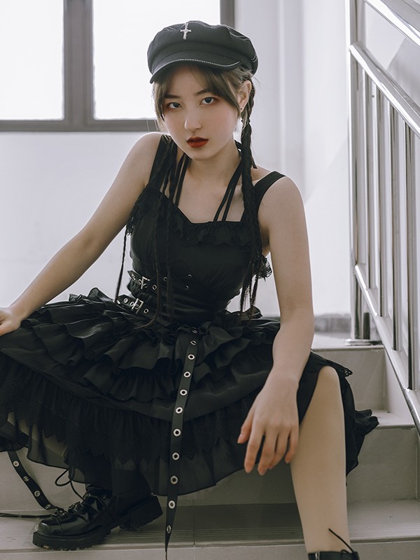 With Puji - BAD J Gothic Jumperskirt With Puji - BAD J Gothic Jumperskirt