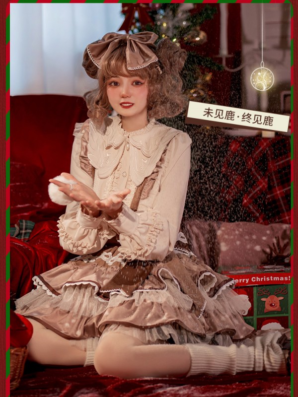 With Puji - Bambi Suspender Skirt With Puji - Bambi Suspender Skirt
