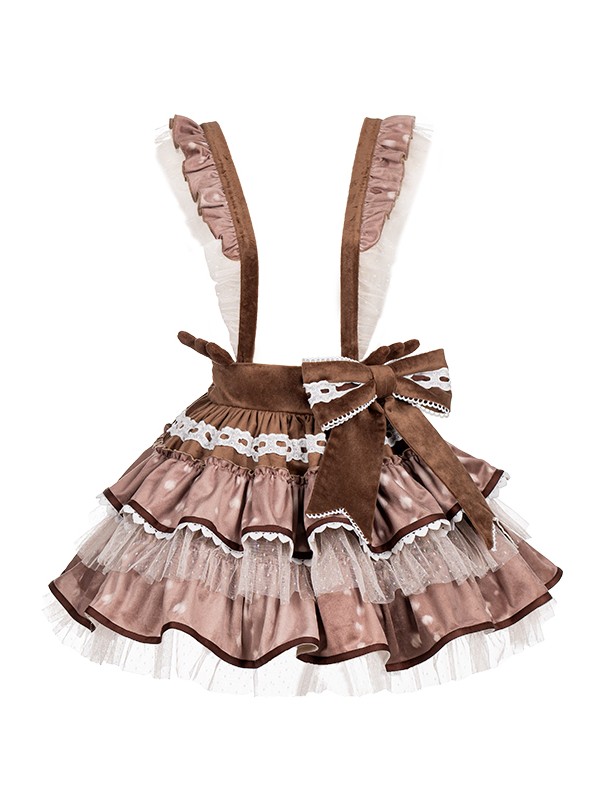With Puji - Bambi Suspender Skirt With Puji - Bambi Suspender Skirt