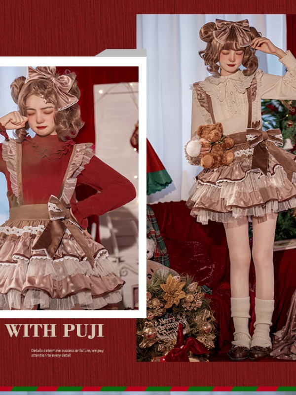 With Puji - Bambi Suspender Skirt
