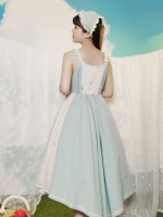 With Puji - Girl's Heart Retro Jumperskirt With Puji - Girl's Heart Retro Jumperskirt