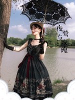 With Puji - Nightingale and Rose Elegant Jumperskirt With Puji - Nightingale and Rose Elegant Jumperskirt