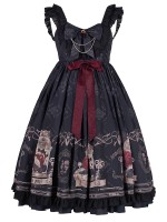 With Puji - Nightingale and Rose Elegant Jumperskirt With Puji - Nightingale and Rose Elegant Jumperskirt