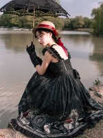 With Puji - Nightingale and Rose Elegant Jumperskirt With Puji - Nightingale and Rose Elegant Jumperskirt