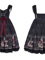 With Puji - Nightingale and Rose Elegant Jumperskirt With Puji - Nightingale and Rose Elegant Jumperskirt