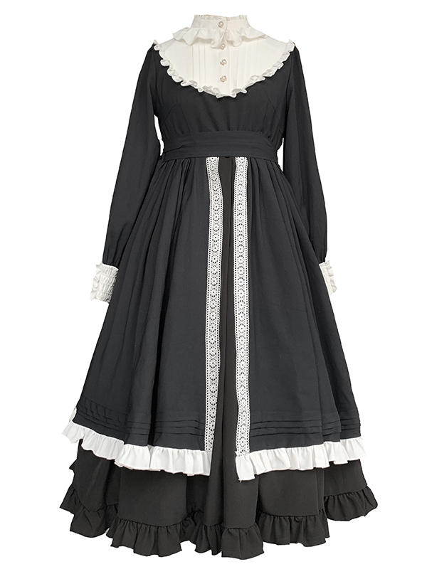 With Puji - Nun Style Elegant One-piece With Puji - Nun Style Elegant One-piece