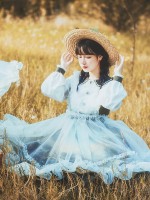 With Puji - Shimmering Light Pastoral style One-piece With Puji - Shimmering Light Pastoral style One-piece