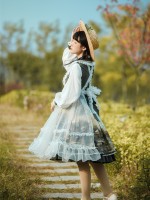 With Puji - Shimmering Light Pastoral style One-piece With Puji - Shimmering Light Pastoral style One-piece