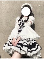 With Puji - Summer Soda Suspender Skirt With Puji - Summer Soda Suspender Skirt