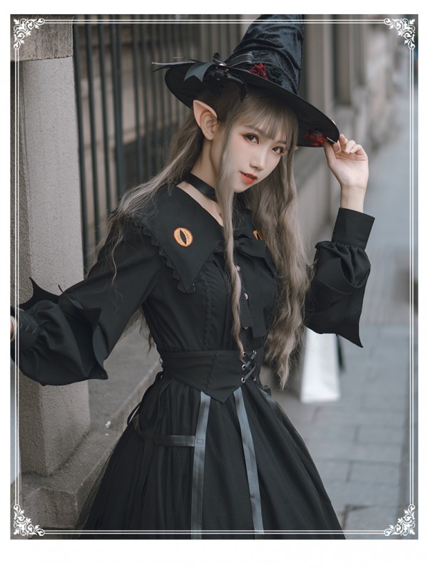 YINGLUOFU - Cat's Eye One-piece YINGLUOFU - Cat's Eye One-piece