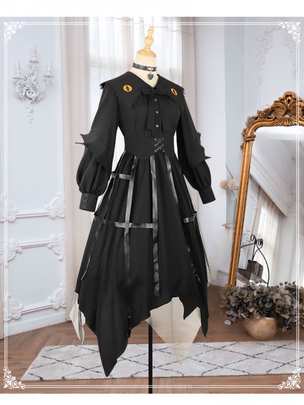 YINGLUOFU - Cat's Eye One-piece YINGLUOFU - Cat's Eye One-piece