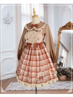 YINGLUOFU - Civet Cats Jumperskirt YINGLUOFU - Civet Cats Jumperskirt