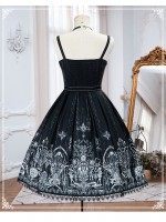 YINGLUOFU - Eye of the Red Heart Gothic Jumperskirt YINGLUOFU - Eye of the Red Heart Gothic Jumperskirt