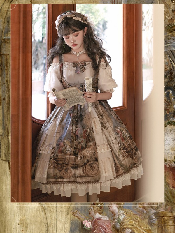 YINGLUOFU - Gloria Classic Jumperskirt YINGLUOFU - Gloria Classic Jumperskirt