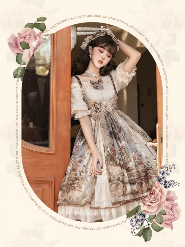 YINGLUOFU - Gloria Classic Jumperskirt YINGLUOFU - Gloria Classic Jumperskirt