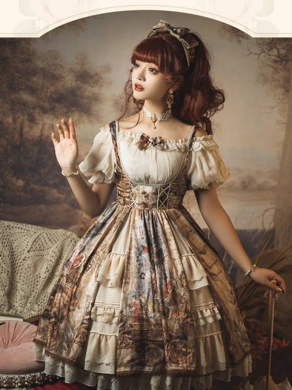 YINGLUOFU - Gloria Classic Jumperskirt YINGLUOFU - Gloria Classic Jumperskirt