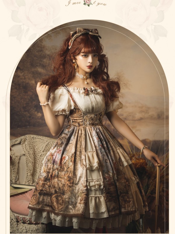 YINGLUOFU - Gloria Classic Jumperskirt YINGLUOFU - Gloria Classic Jumperskirt