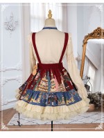 YINGLUOFU - The Nutcracker Suspender Skirt YINGLUOFU - The Nutcracker Suspender Skirt