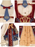 YINGLUOFU - The Nutcracker Suspender Skirt YINGLUOFU - The Nutcracker Suspender Skirt