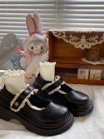 Yoto - Little Cream Lolita Shoes Yoto - Little Cream Lolita Shoes