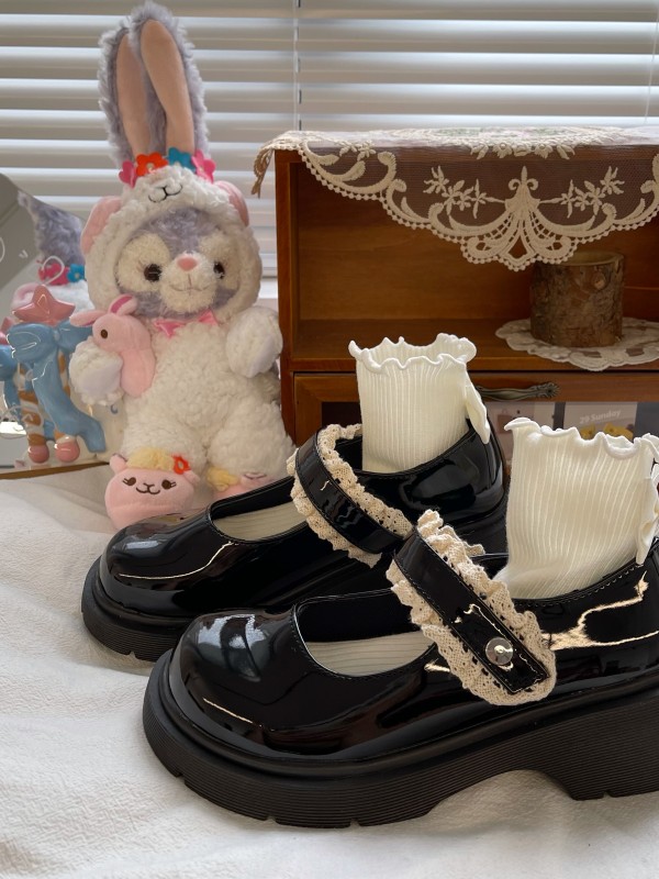 Yoto - Little Cream Lolita Shoes Yoto - Little Cream Lolita Shoes