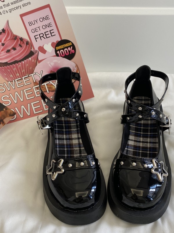 Yoto - Little Star Punk Lolita Shoes Yoto - Little Star Punk Lolita Shoes