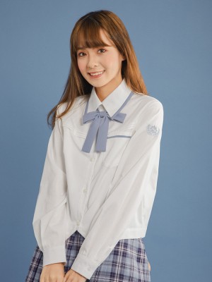 ZONPER - JK Uniform Long Sleeve Blouse
