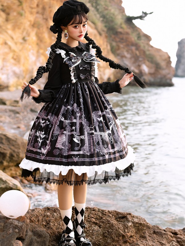 Zhijinyuan - Lost Dream Jumperskirt Zhijinyuan - Lost Dream Jumperskirt