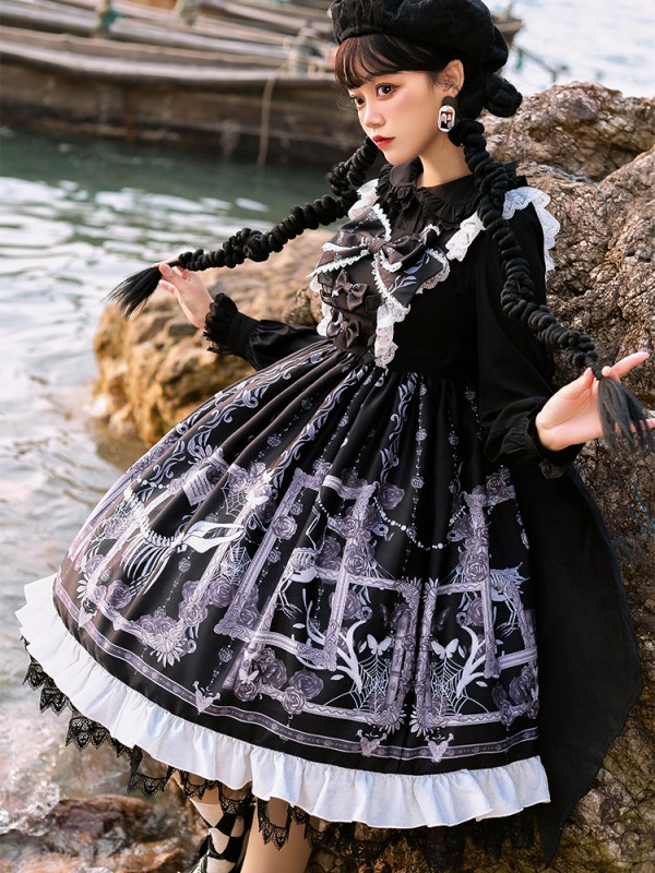 Zhijinyuan - Lost Dream Jumperskirt Zhijinyuan - Lost Dream Jumperskirt