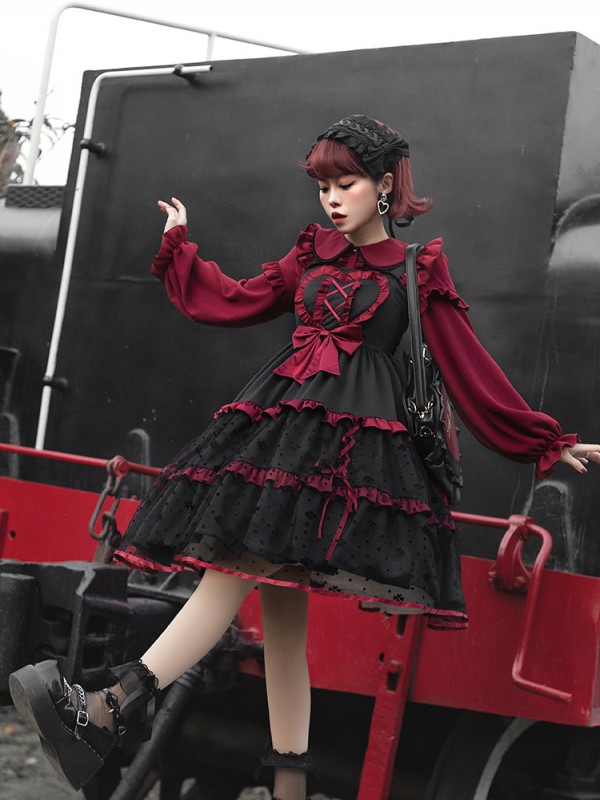 Zhijinyuan - Silence Portrait Jumperskirt Zhijinyuan - Silence Portrait Jumperskirt