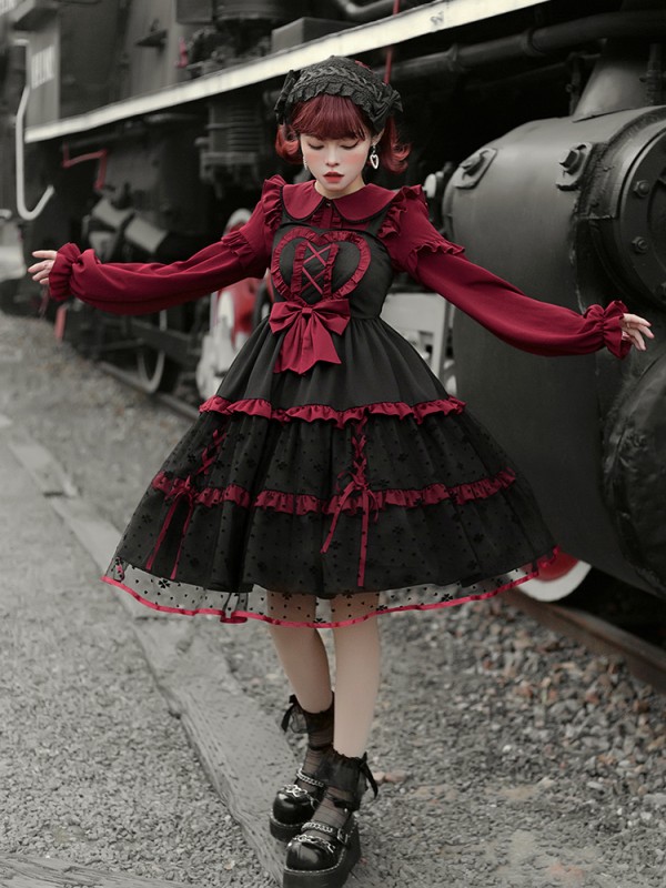 Zhijinyuan - Silence Portrait Jumperskirt Zhijinyuan - Silence Portrait Jumperskirt