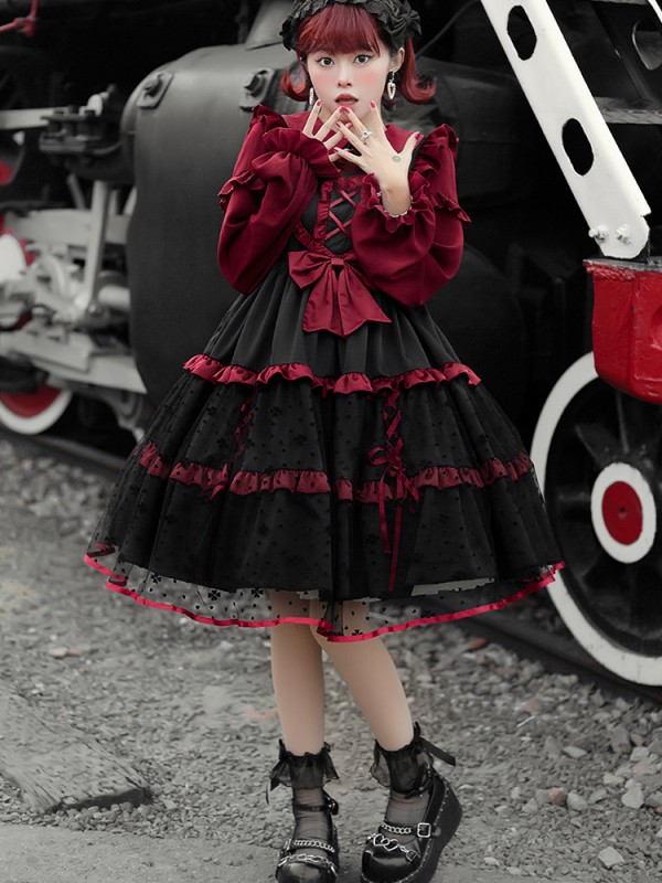 Zhijinyuan - Silence Portrait Jumperskirt Zhijinyuan - Silence Portrait Jumperskirt