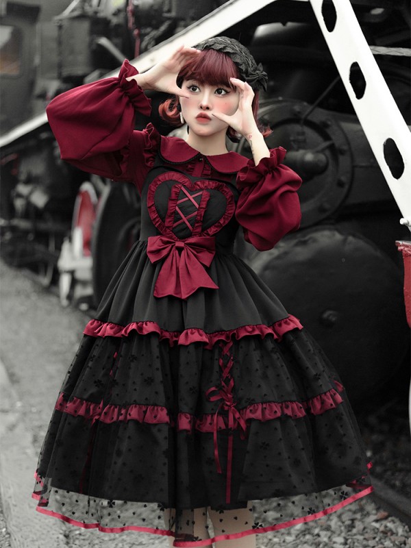 Zhijinyuan - Silence Portrait Jumperskirt Zhijinyuan - Silence Portrait Jumperskirt