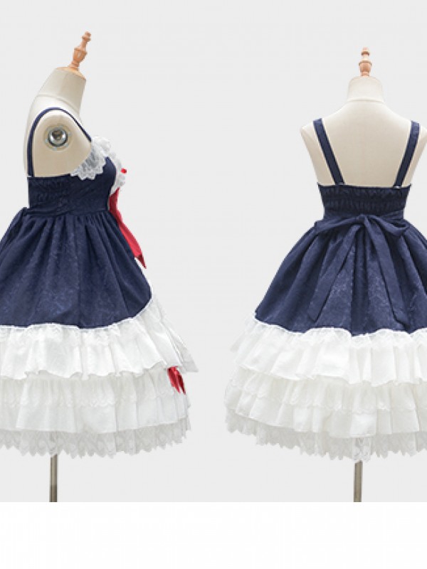 Zhijinyuan - Snow White Elegant Jumperskirt Zhijinyuan - Snow White Elegant Jumperskirt