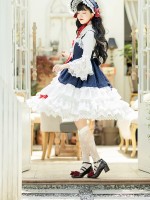 Zhijinyuan - Snow White Elegant Jumperskirt Zhijinyuan - Snow White Elegant Jumperskirt