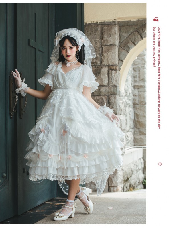 Zhijinyuan - Swan Lake Elegant Bride One-piece