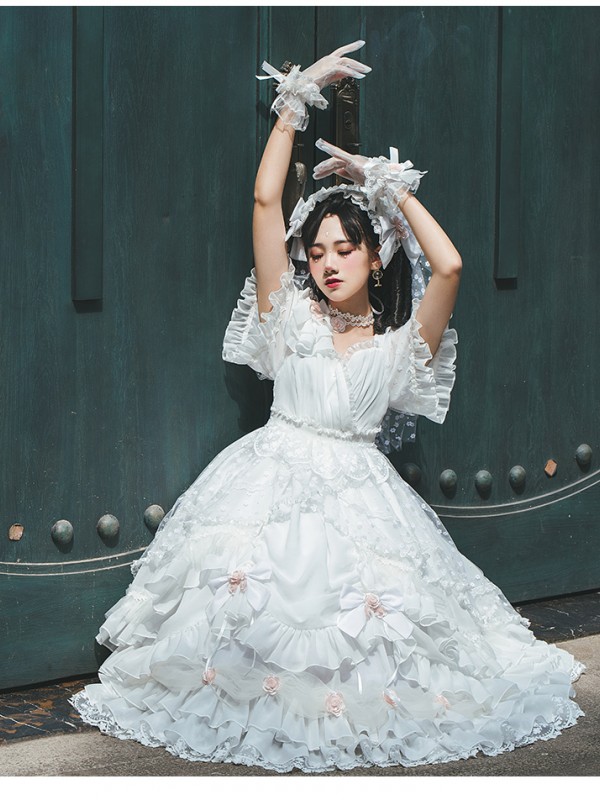 Zhijinyuan - Swan Lake Elegant Bride One-piece Zhijinyuan - Swan Lake Elegant Bride One-piece