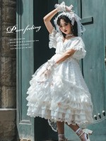 Zhijinyuan - Swan Lake Elegant Bride One-piece Zhijinyuan - Swan Lake Elegant Bride One-piece