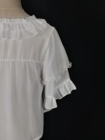 Lolita summer princess sleeves lace short sleeved blouse Lolita summer princess sleeves lace short sleeved blouse