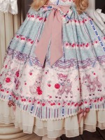Sweet Cherry Deer High-waisted Jumperskirt Sweet Cherry Deer High-waisted Jumperskirt