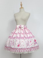 Sweet Cherry Deer Skirt