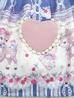 Sweet Cherry Deer Skirt