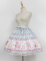 Sweet Cherry Deer Skirt