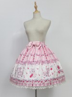 Sweet Cherry Deer Skirt