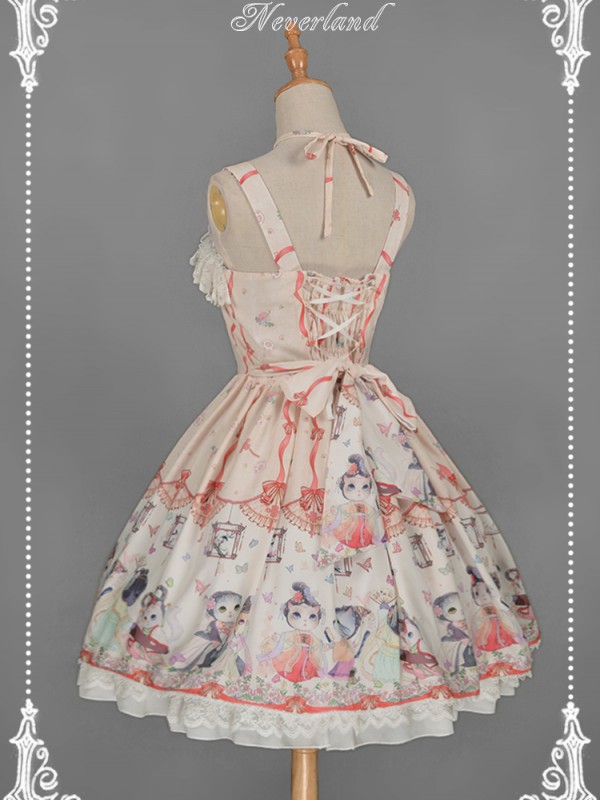 Chinese Walking Cat Halter Jumperskirt Chinese Walking Cat Halter Jumperskirt