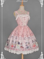 Chinese Walking Cat Halter Jumperskirt Chinese Walking Cat Halter Jumperskirt